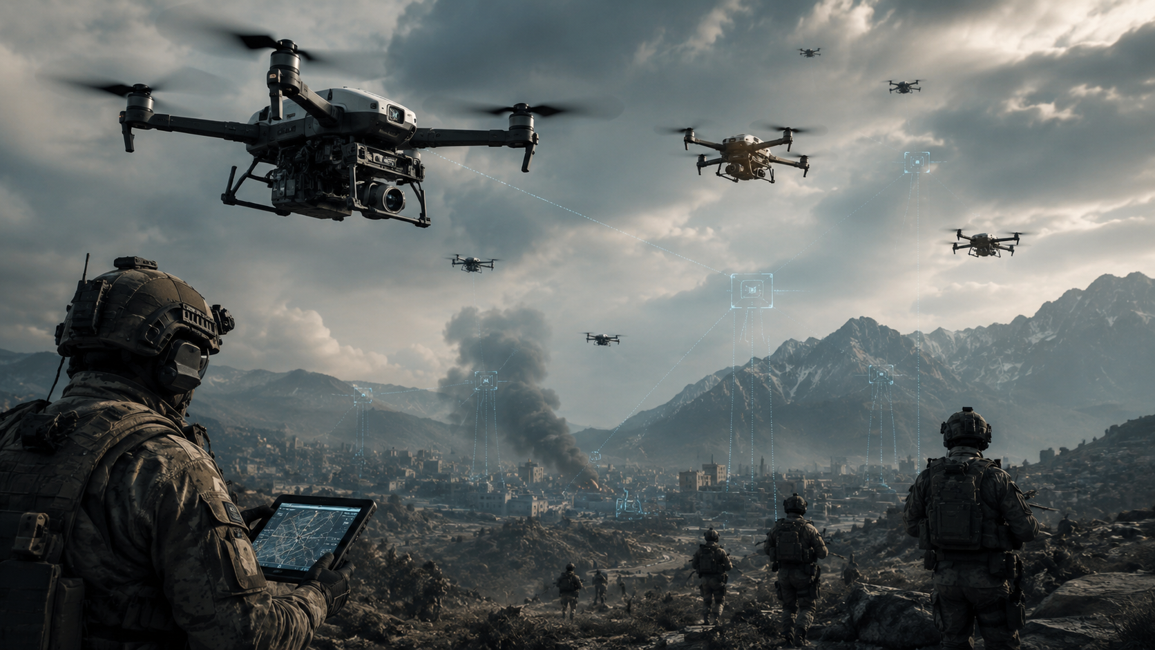 Autonomous Swarm Patrol Operations