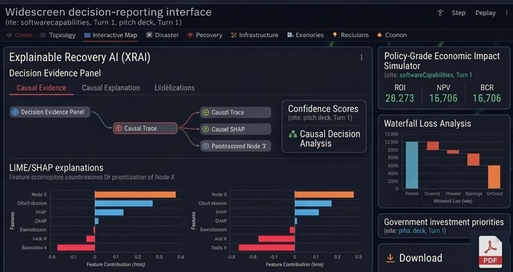 Disaster Simulation Dashboard